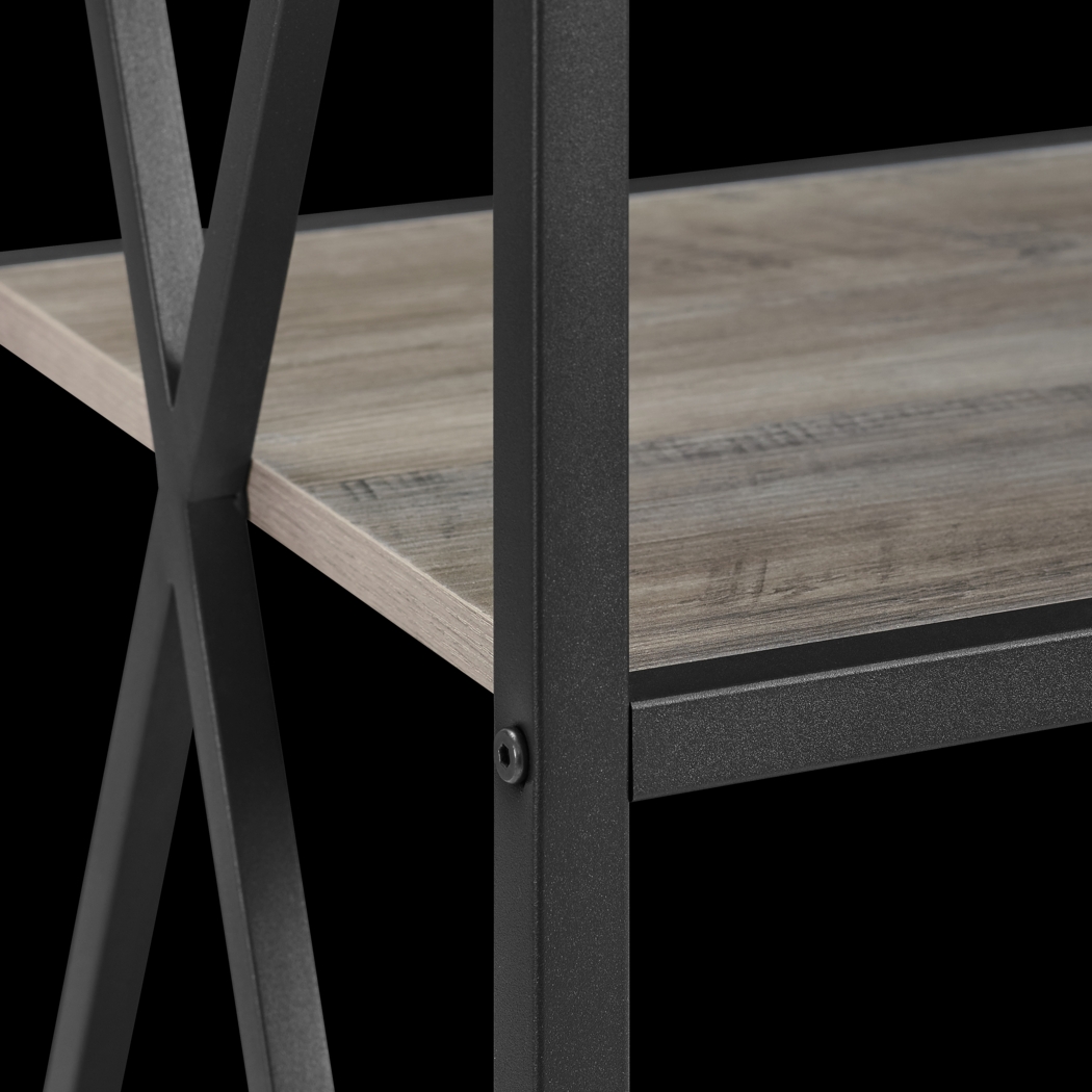 Shelley's Crossing Gray Bookcase - Thumbnail - Image 3