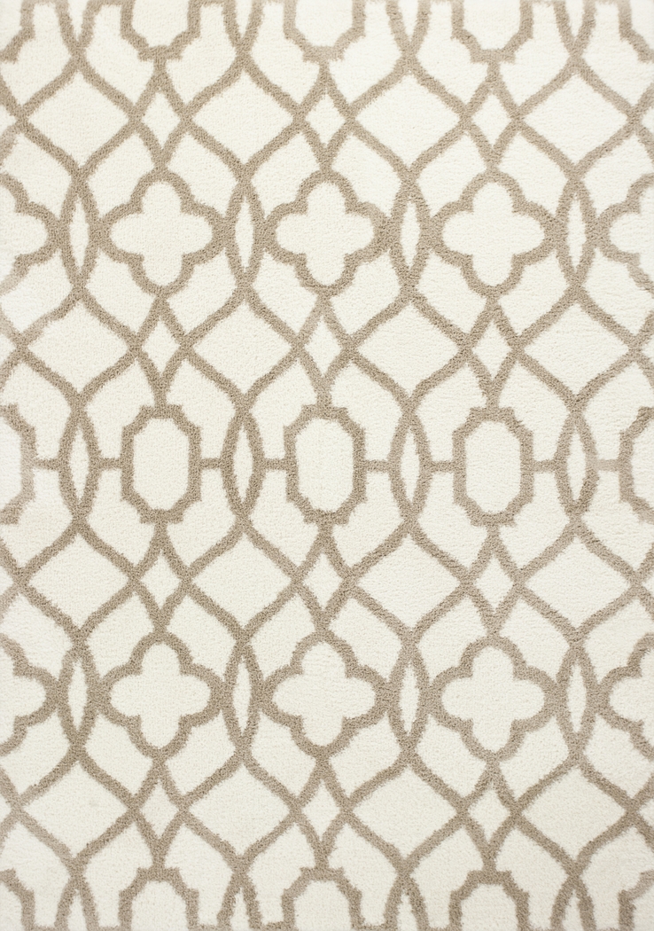 Shelnola Ivory/Beige 7'10 x 10'6 Rug - Thumbnail - Image 1
