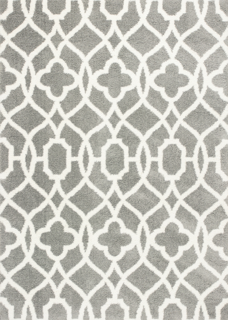 Shelnola Ivory/Gray 5'3 x 7'7 Rug - Thumbnail - Image 1