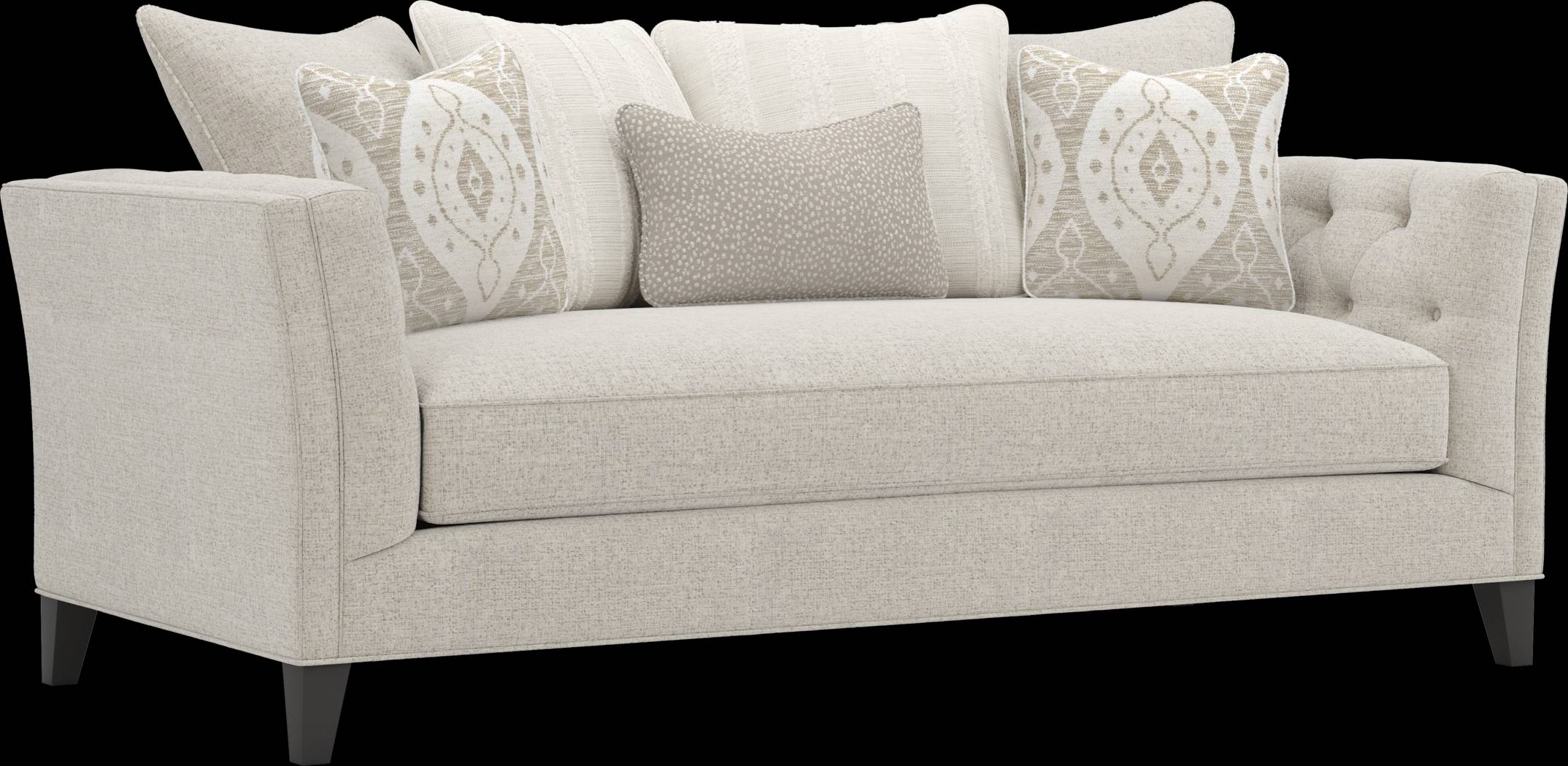 Shelton Ivory Apartment Sofa - Thumbnail - Image 3