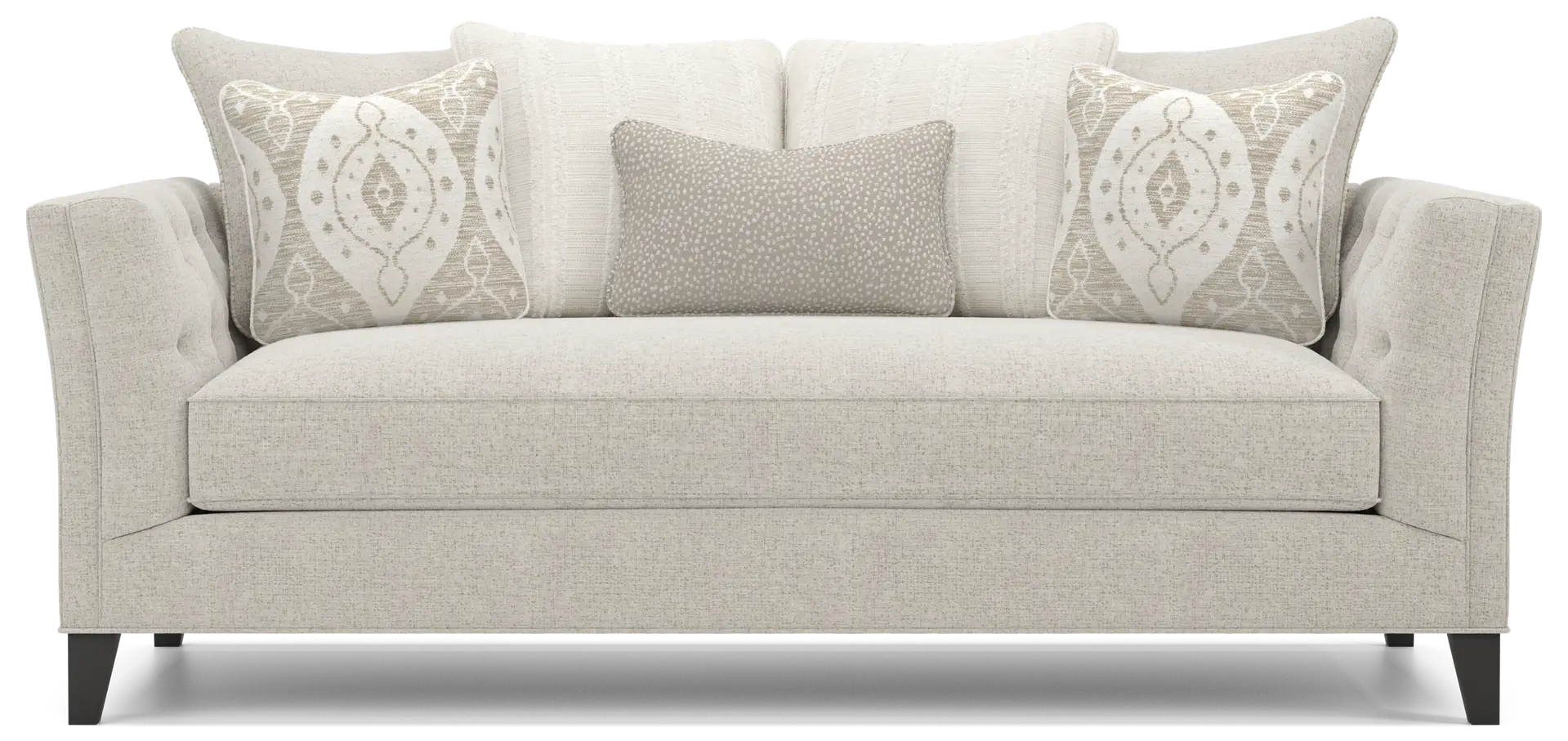 ivory loveseat