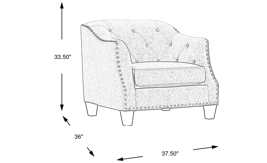 Dimension Image. Please refer to the Dimension Tab on this page for dimension details.