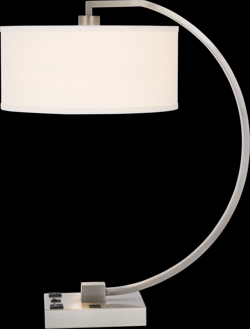 Shelton Street Silver Lamp - Thumbnail - Image 2