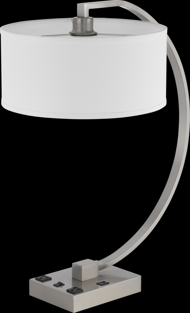 Shelton Street Silver Lamp - Thumbnail - Image 3