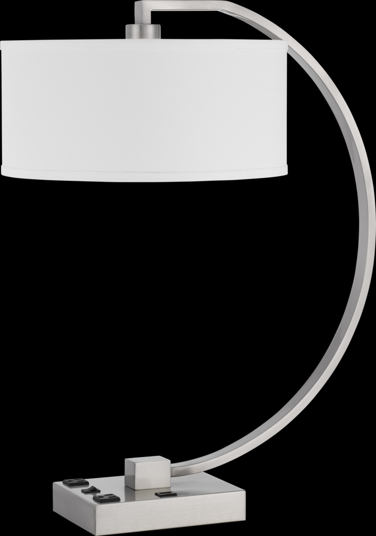 Shelton Street Silver Lamp - Thumbnail - Image 1