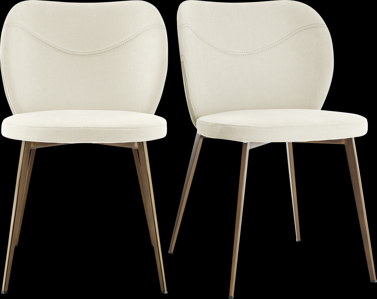 Shenadoah Beige Dining Chair, Set of 2 - Thumbnail - Image 1