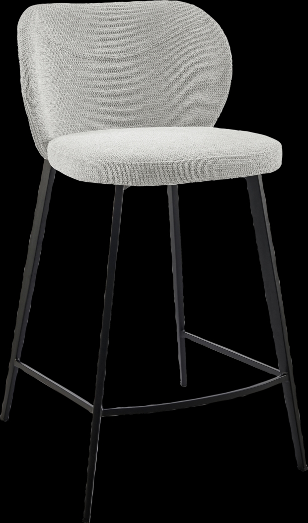 Shenadoah Light Gray Counter Stool - Thumbnail - Image 1