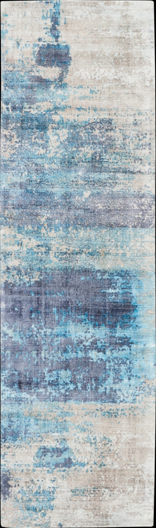 Shenoah Teal 2'3 x 8' Runner Rug - Thumbnail - Image 1