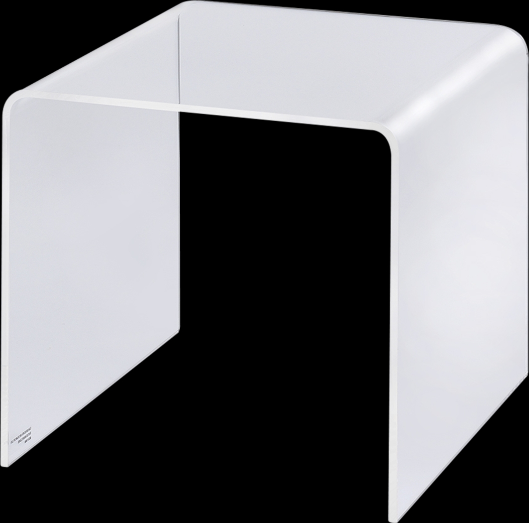 Shepdal Clear End Table - Thumbnail - Image 1