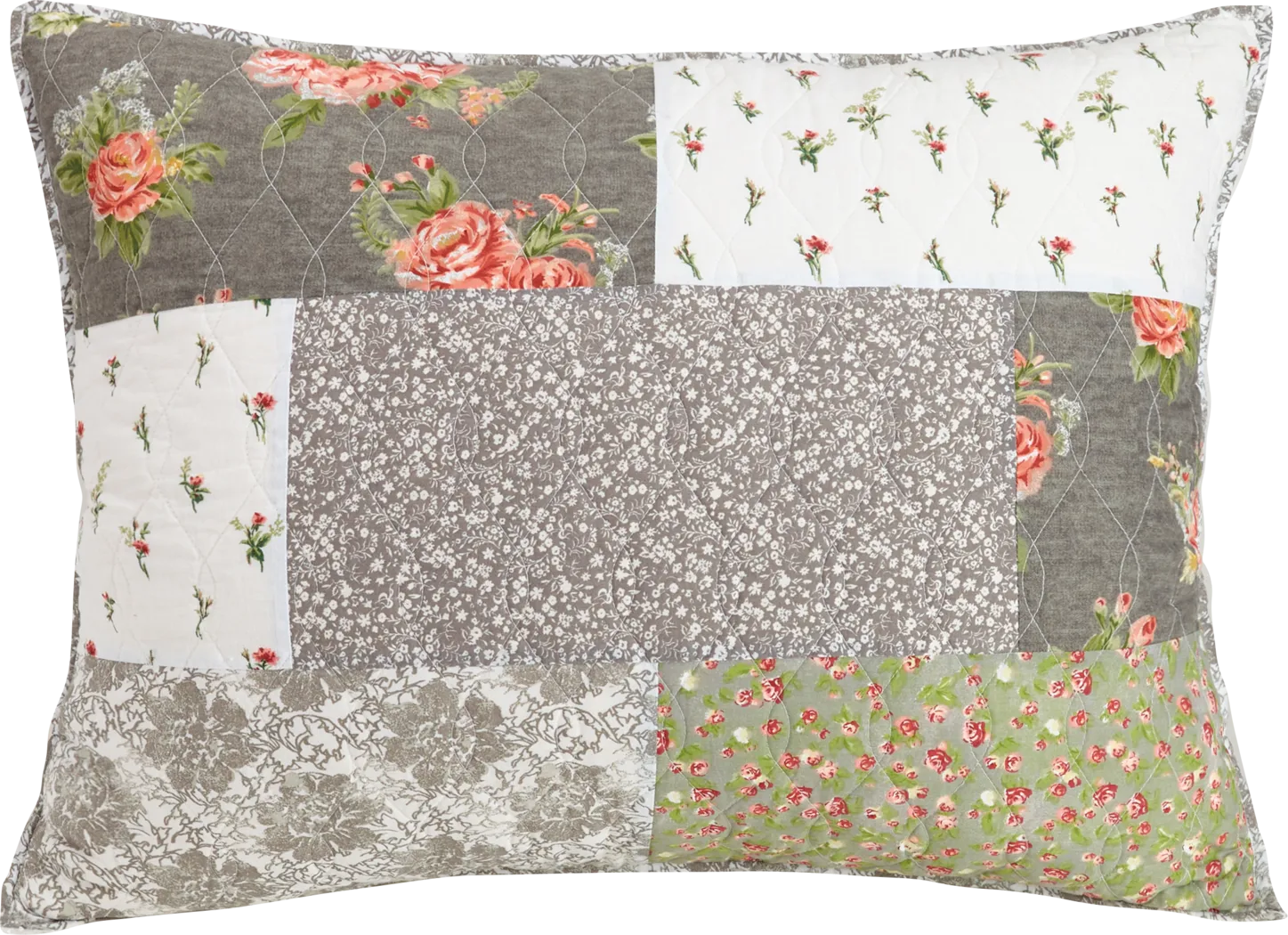 Sheraline Gray Decorative Pillow - Thumbnail - Image 1