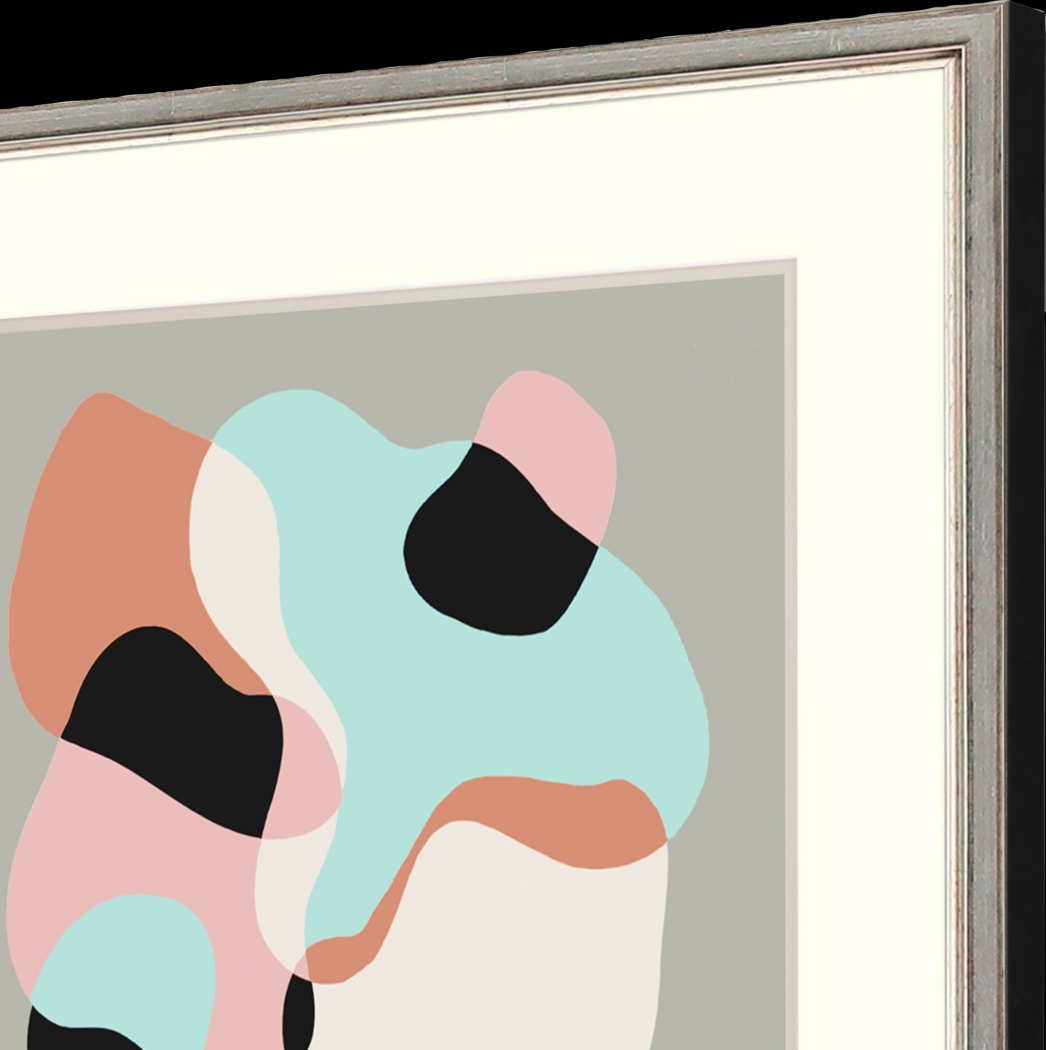 Sherbet Pink Framed Artwork, Set of 2 - Thumbnail - Image 4