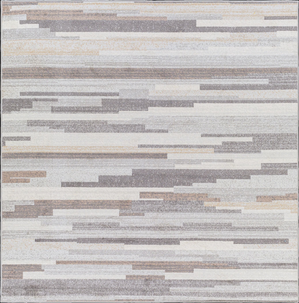 Sherbon I Gray 7'10 Square Rug - Thumbnail - Image 1