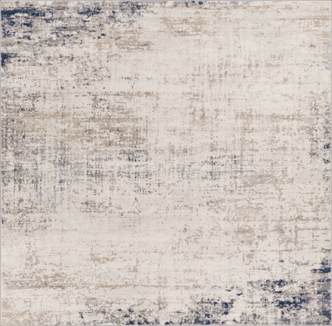 Sherbon IV Gray 7'10 Square Rug - Thumbnail - Image 1
