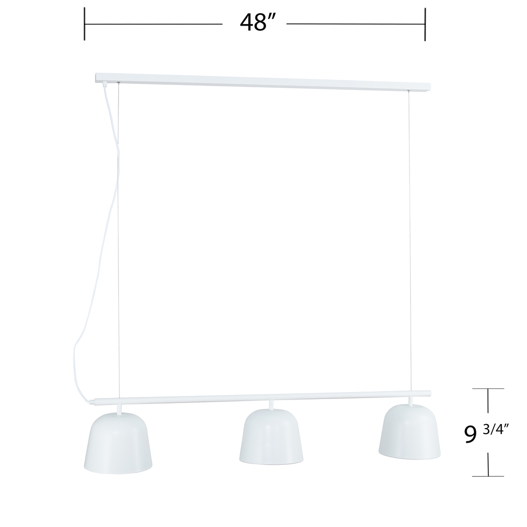Sherbourne Court White Pendant - Thumbnail - Image 9