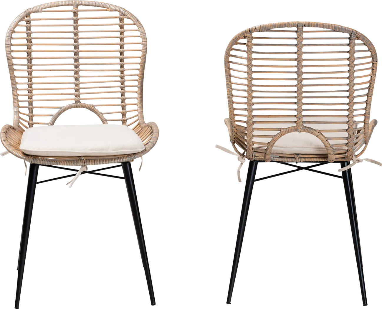 Sherburne Natural Dining Chair, Set of 2 - Thumbnail - Image 3