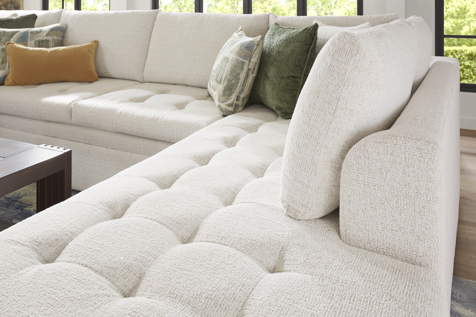 Sheridan Place Off-White 2 Pc Sleeper Sectional - Thumbnail - Image 4