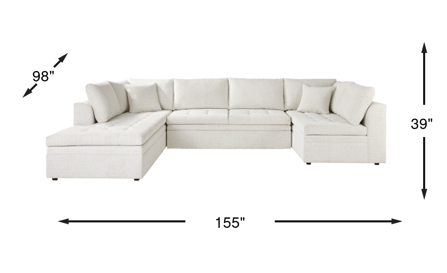 Dimension Image. Please refer to the Dimension Tab on this page for dimension details.