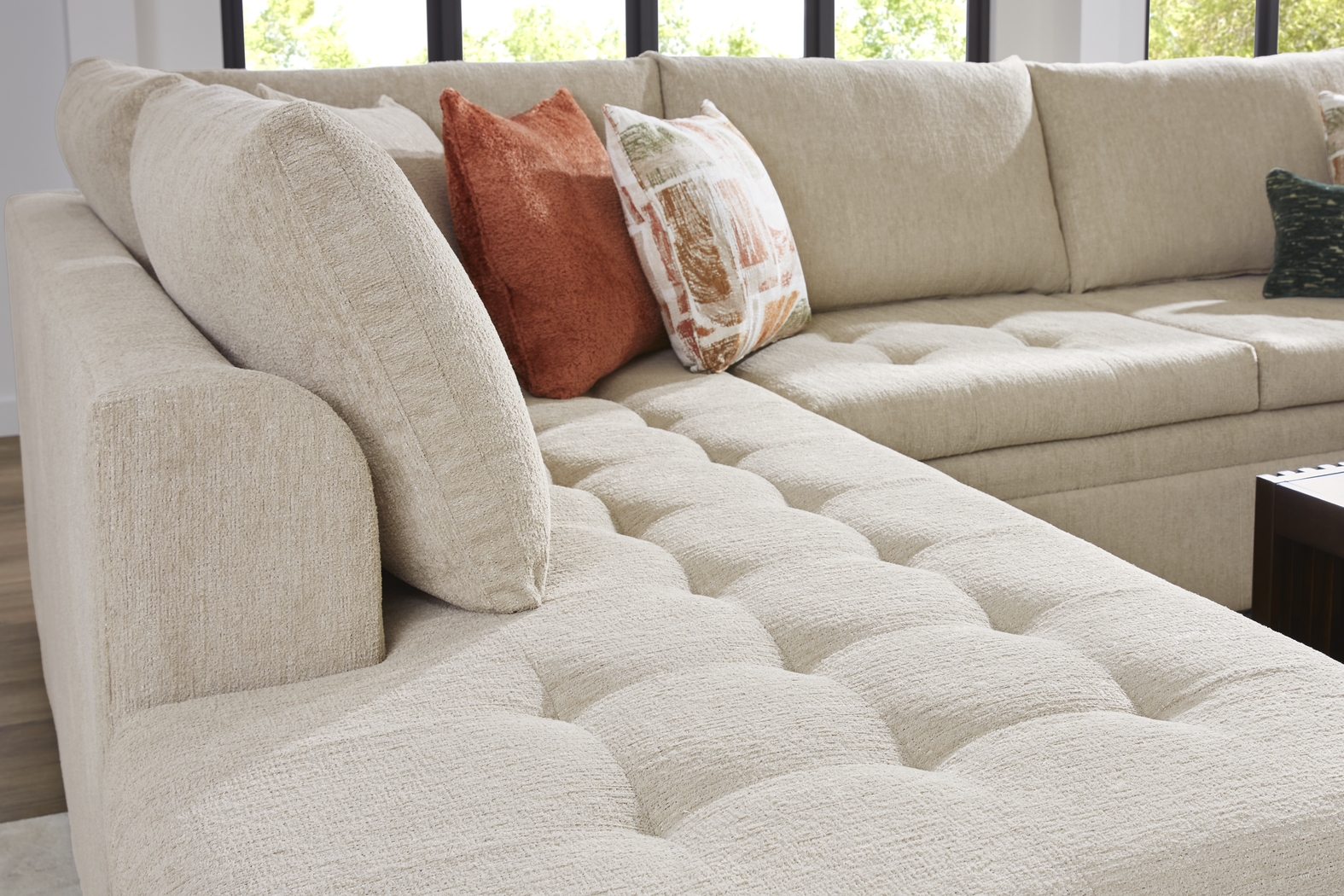 Sheridan Place Putty 3 Pc Sectional - Thumbnail - Image 3