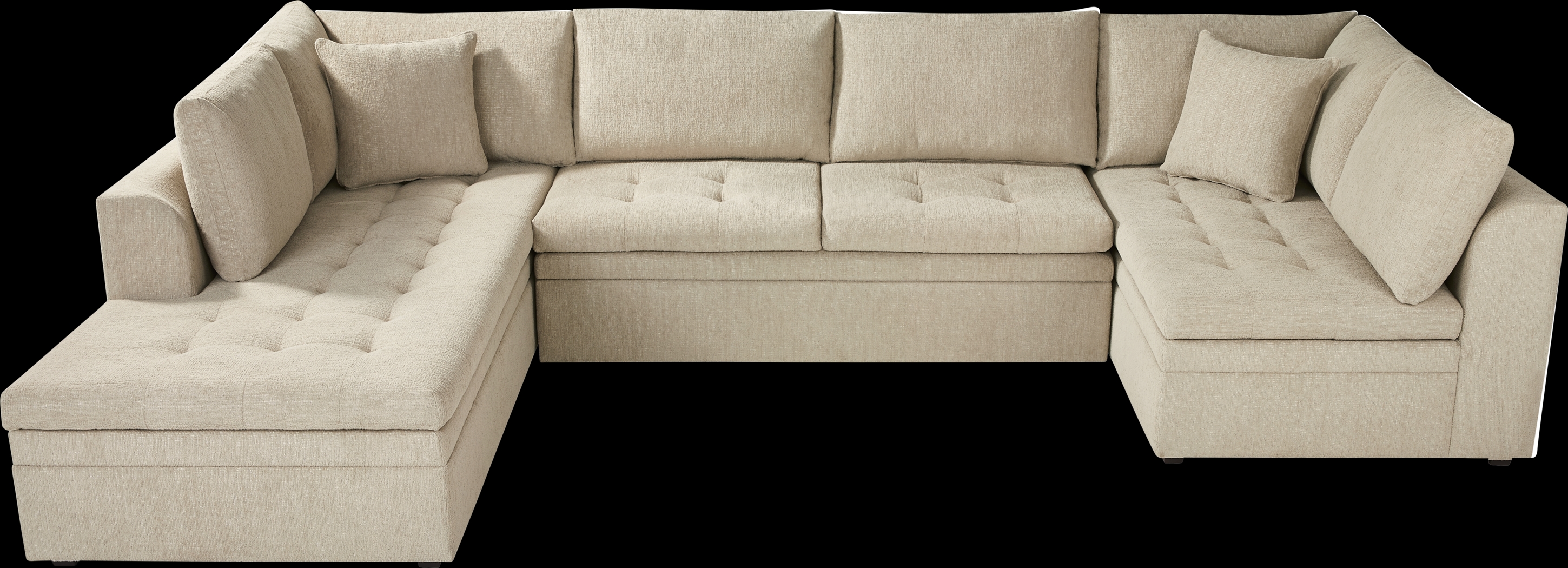 Sheridan Place Putty 3 Pc Sectional - Thumbnail - Image 1