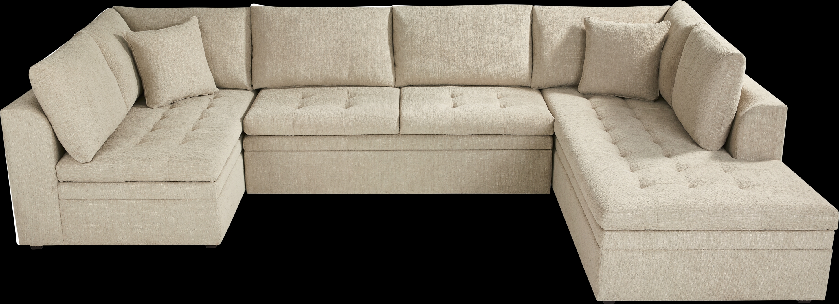 Sheridan Place Putty 3 Pc Sectional - Thumbnail - Image 1