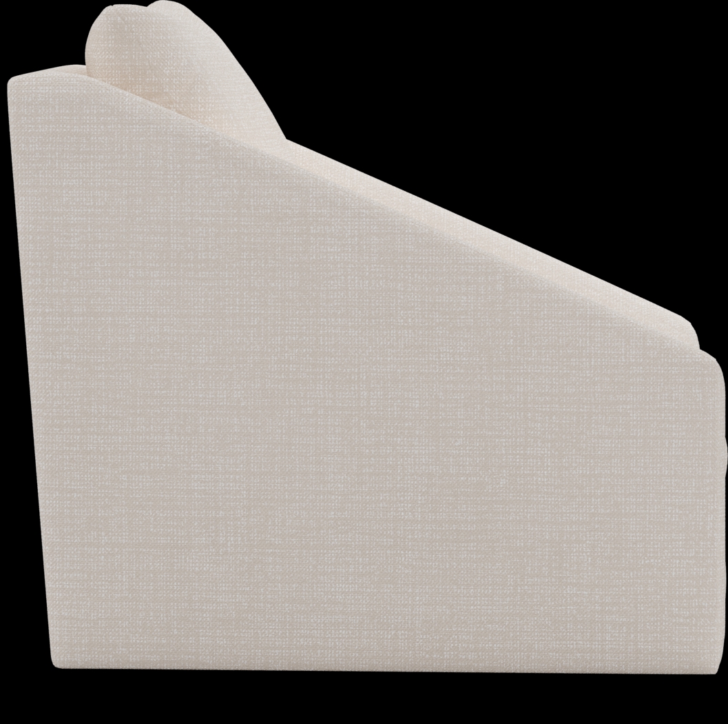 Sheridan Square Off-White Swivel Accent Chair - Thumbnail - Image 3