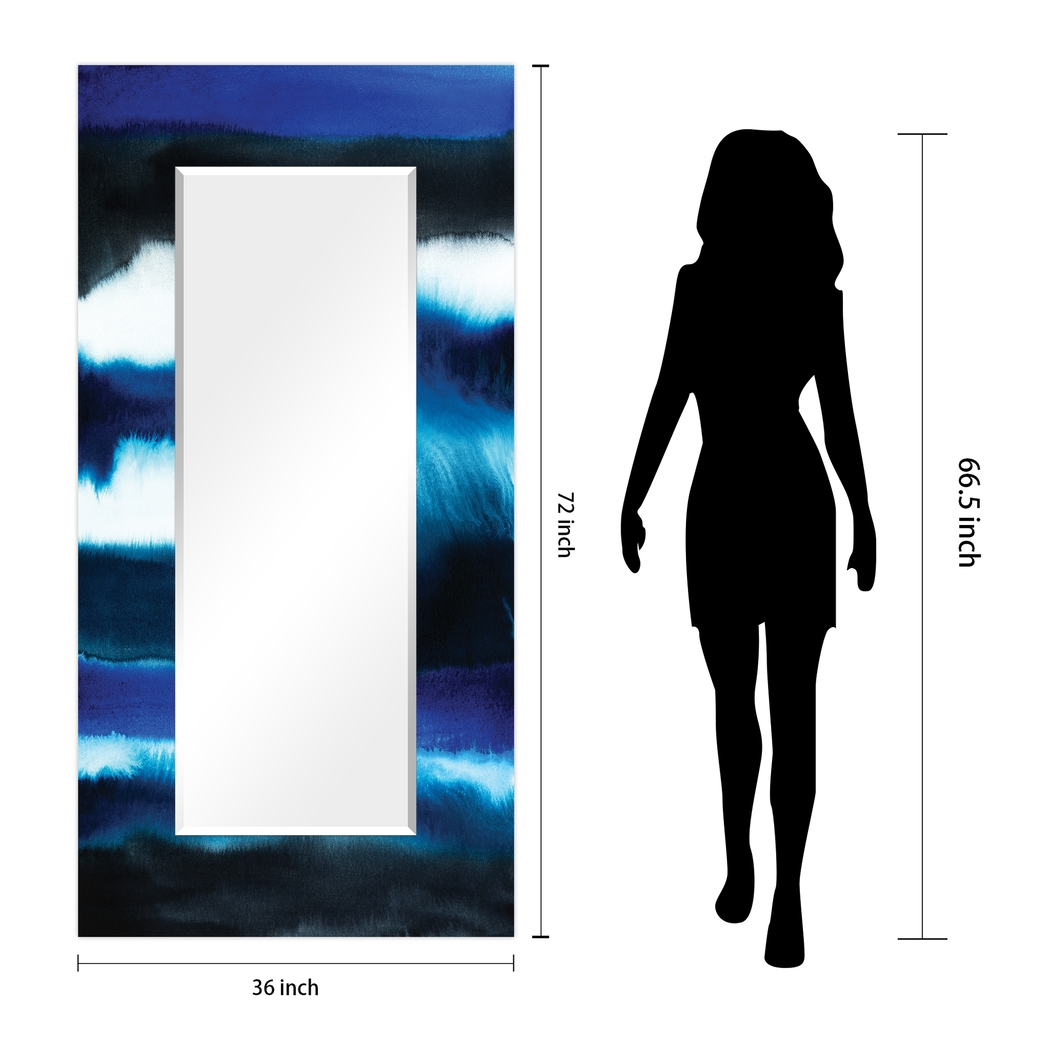 Sherile Blue Mirror - Thumbnail - Image 8