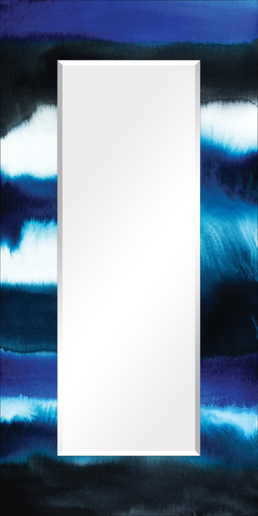 Sherile Blue Mirror - Thumbnail - Image 1