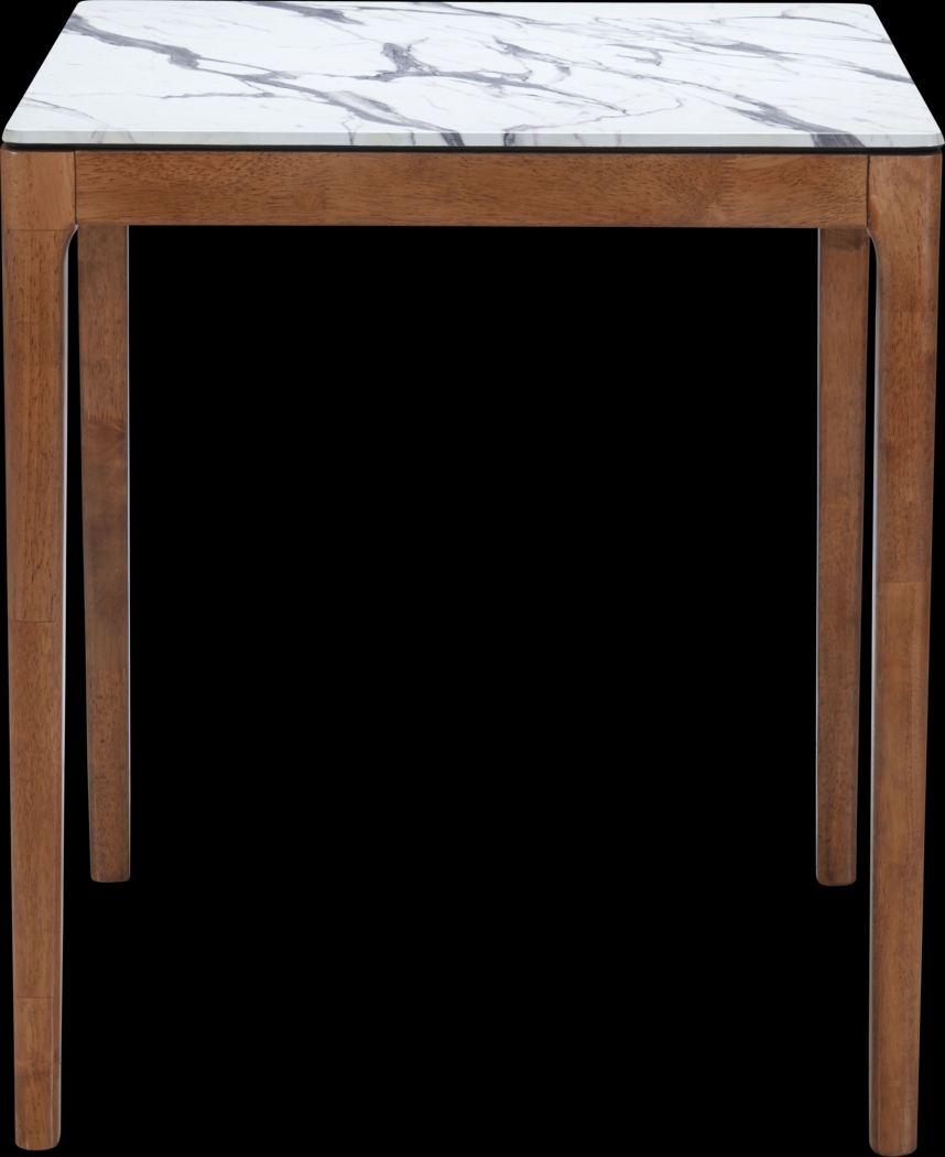 Sherin White Square Counter Height Table - Thumbnail - Image 5