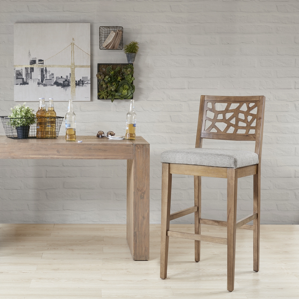 Sherina Gray Barstool - Thumbnail - Image 7