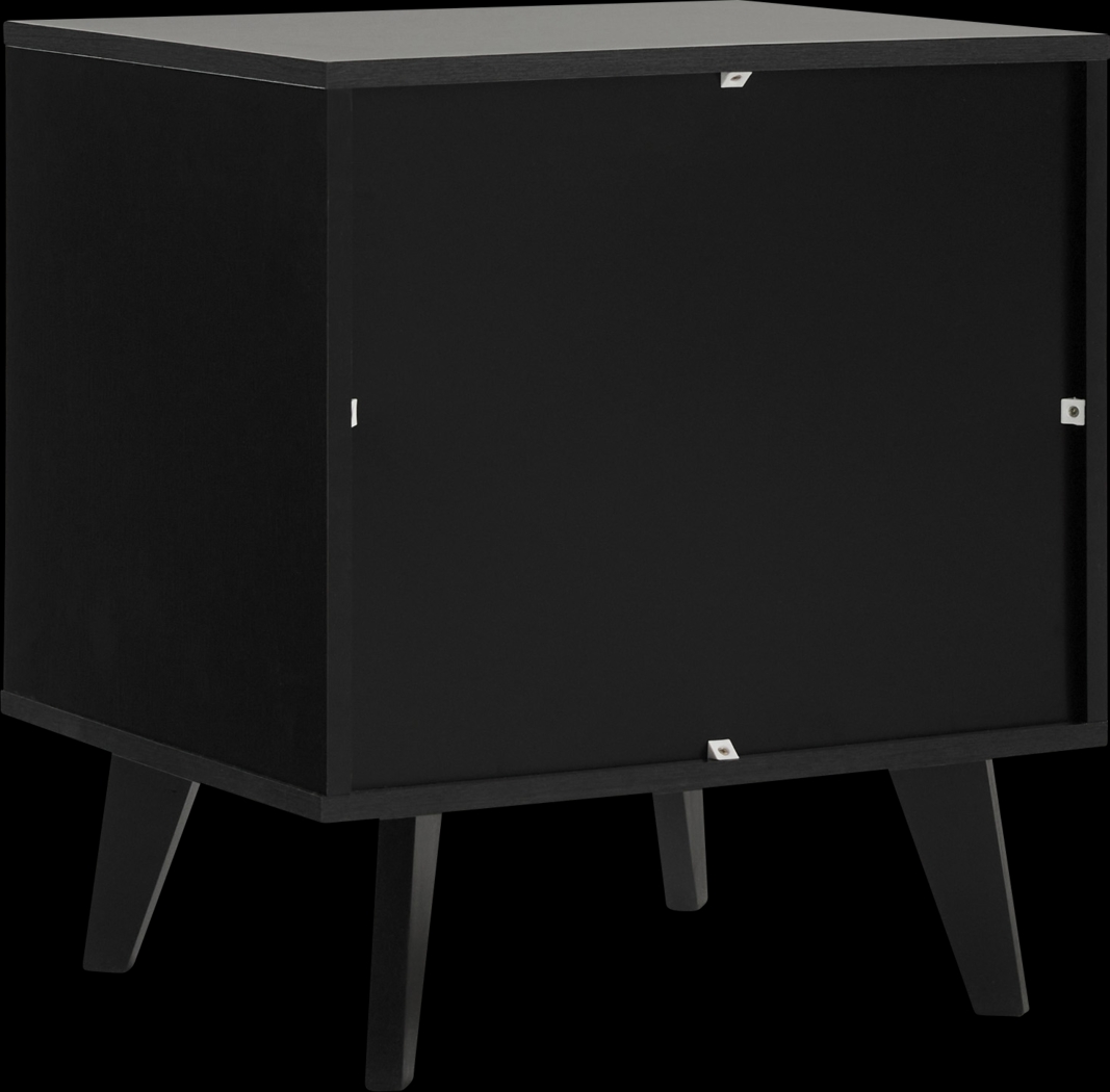Sheringham Black Nightstand - Thumbnail - Image 3