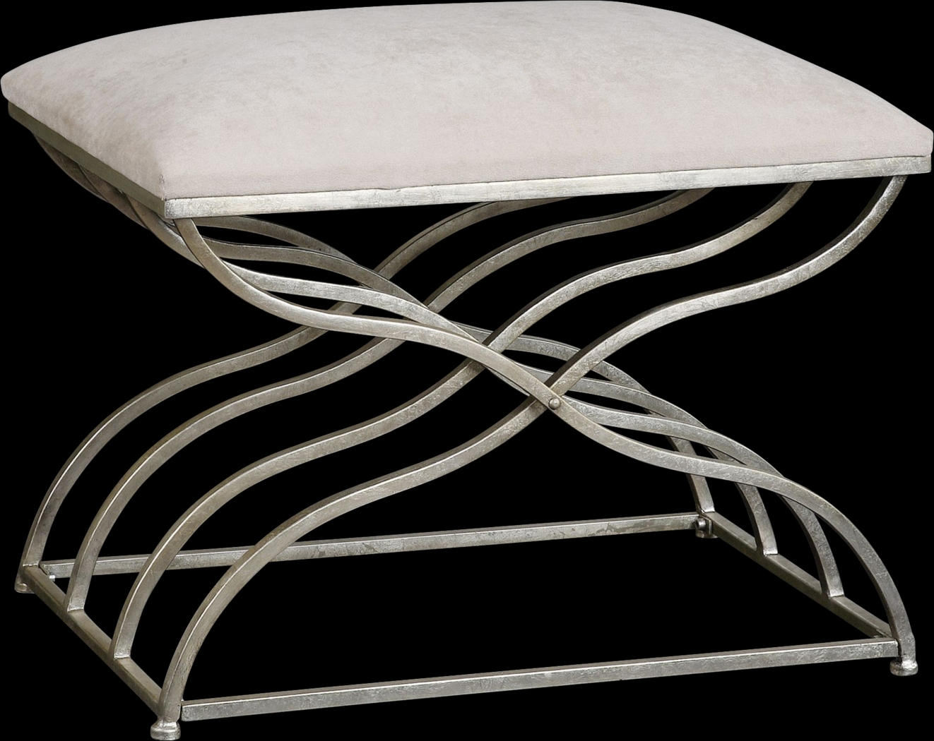 Sherlake Ivory Accent Bench - Thumbnail - Image 1