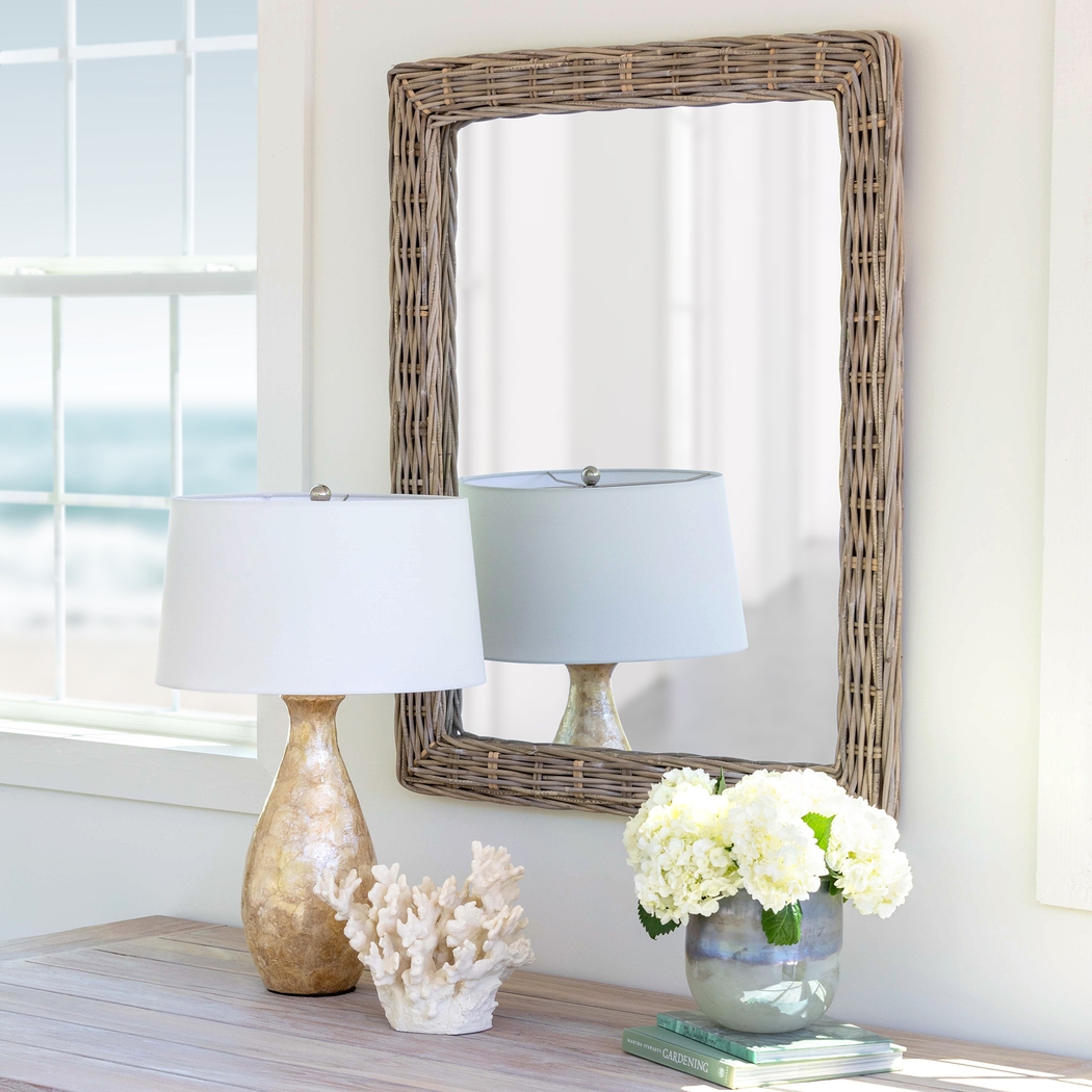 Sherley Brown Wall Mirror - Thumbnail - Image 2