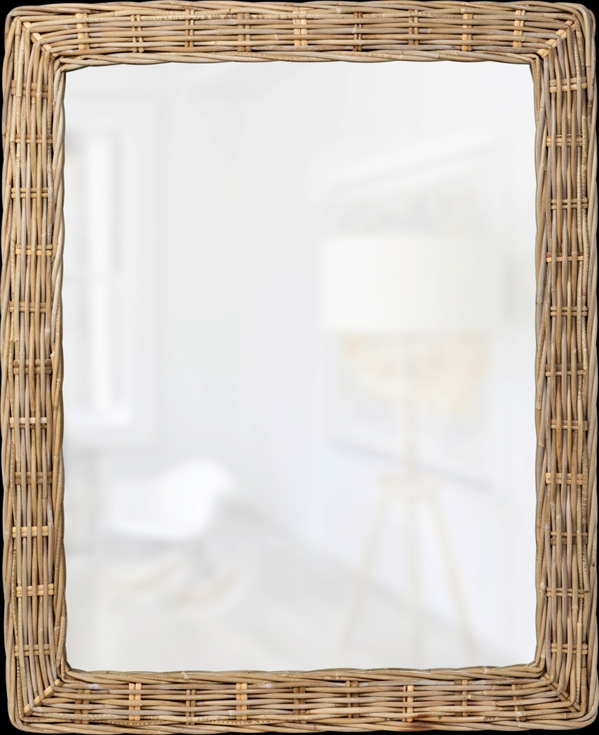 Sherley Brown Wall Mirror - Thumbnail - Image 1