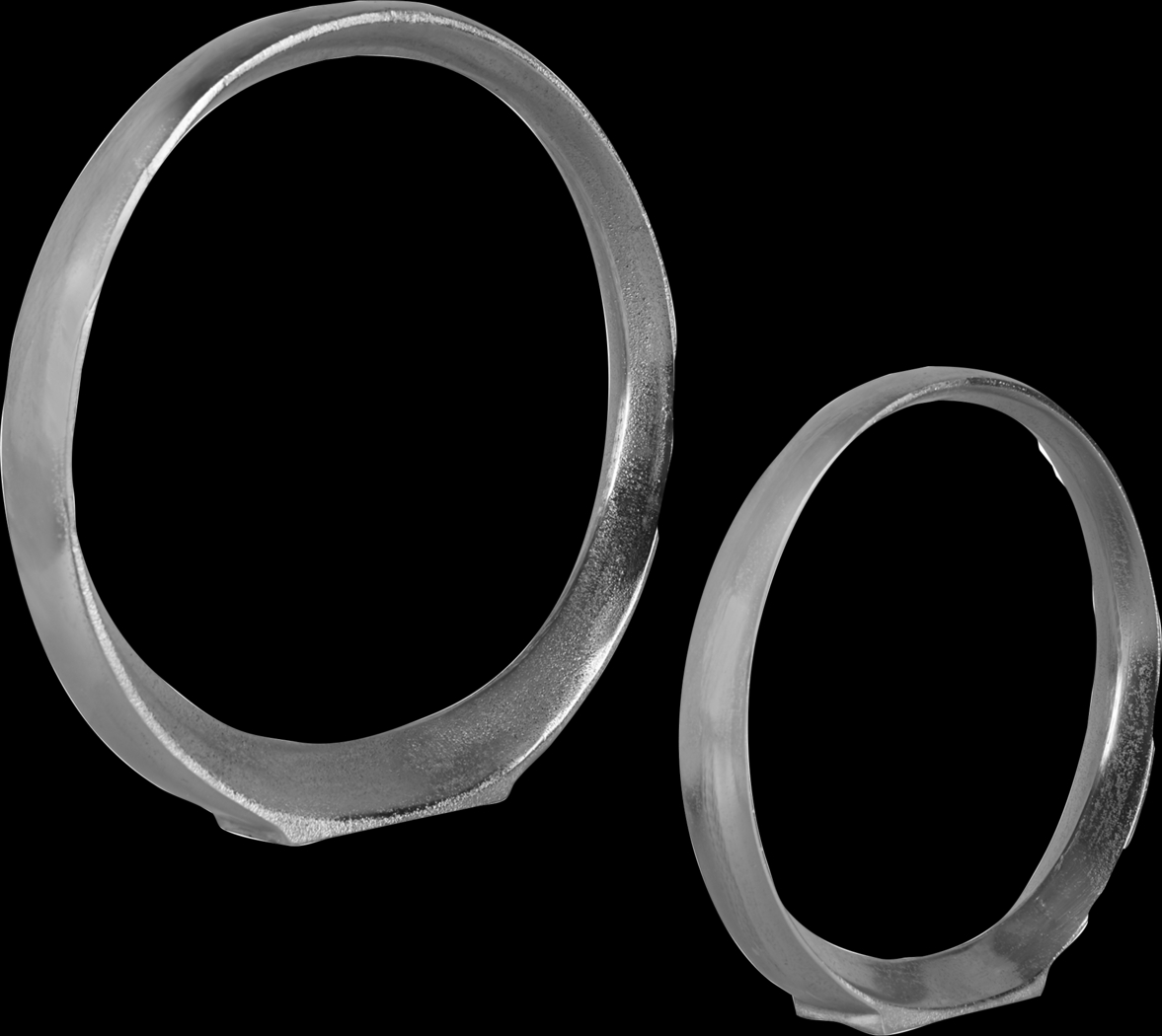 Sherringham Silver Sculpture, Set of 2 - Thumbnail - Image 1