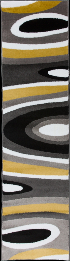 Sheyn Yellow 2' x 7'2 Runner Rug - Thumbnail - Image 1