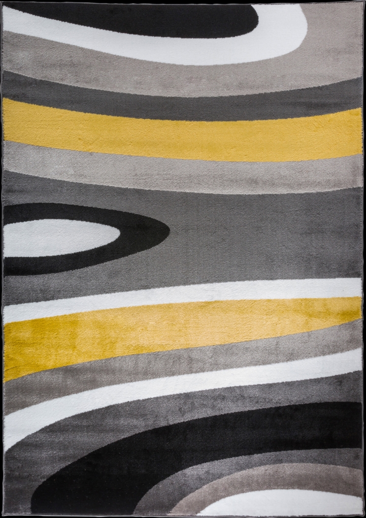 Sheyn Yellow 7'10 x 10'2 Rug - Thumbnail - Image 1