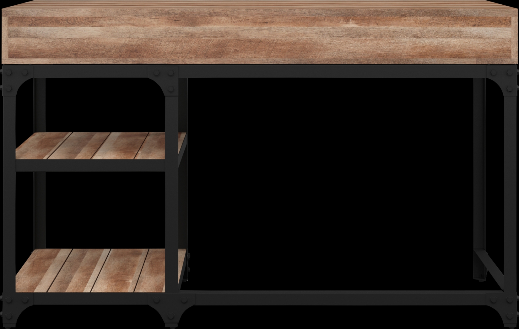Shiaway Brown Desk - Thumbnail - Image 4