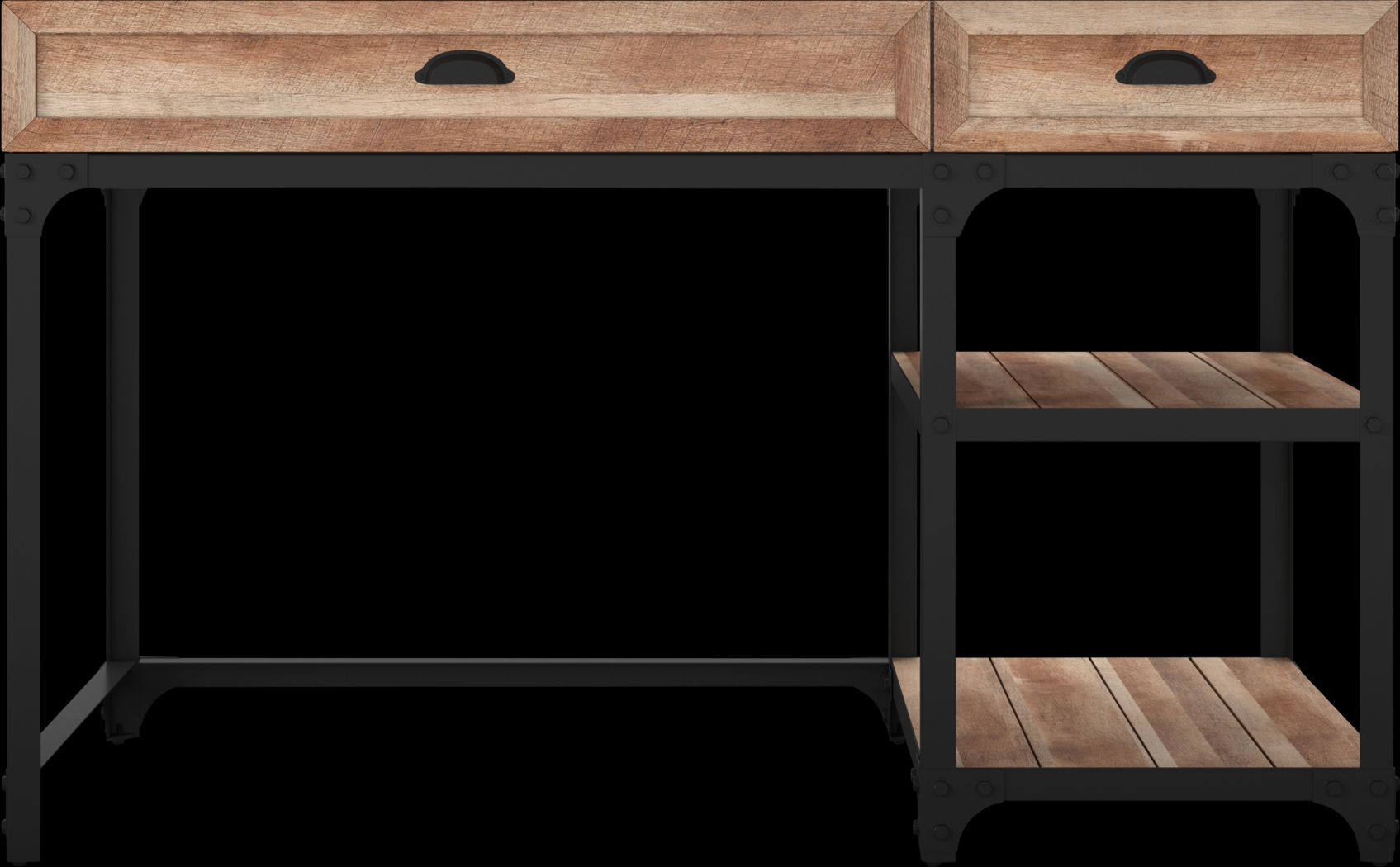 Shiaway Brown Desk - Thumbnail - Image 5