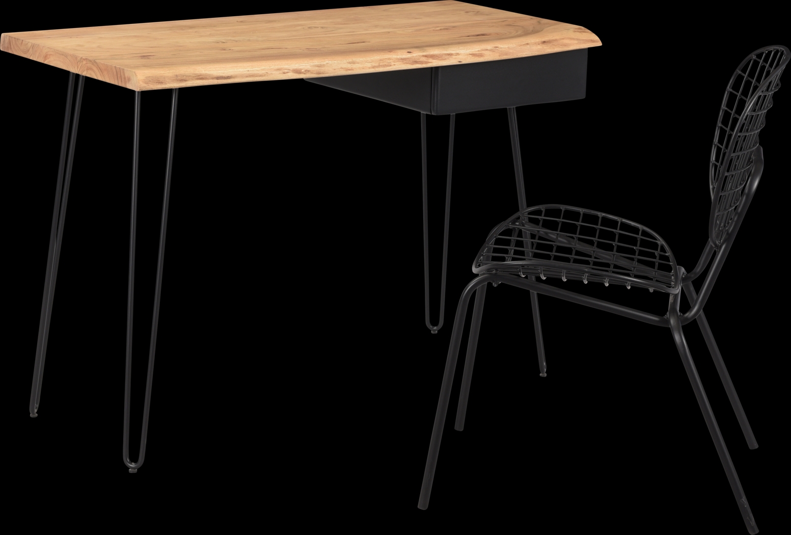 Shiaway Brown Desk - Thumbnail - Image 6