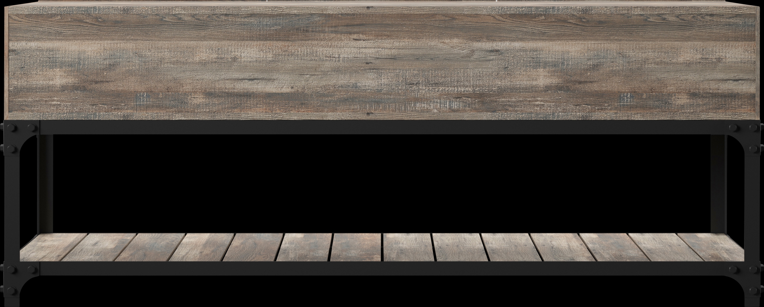 Shiaway Oak 60 in. Console - Thumbnail - Image 4