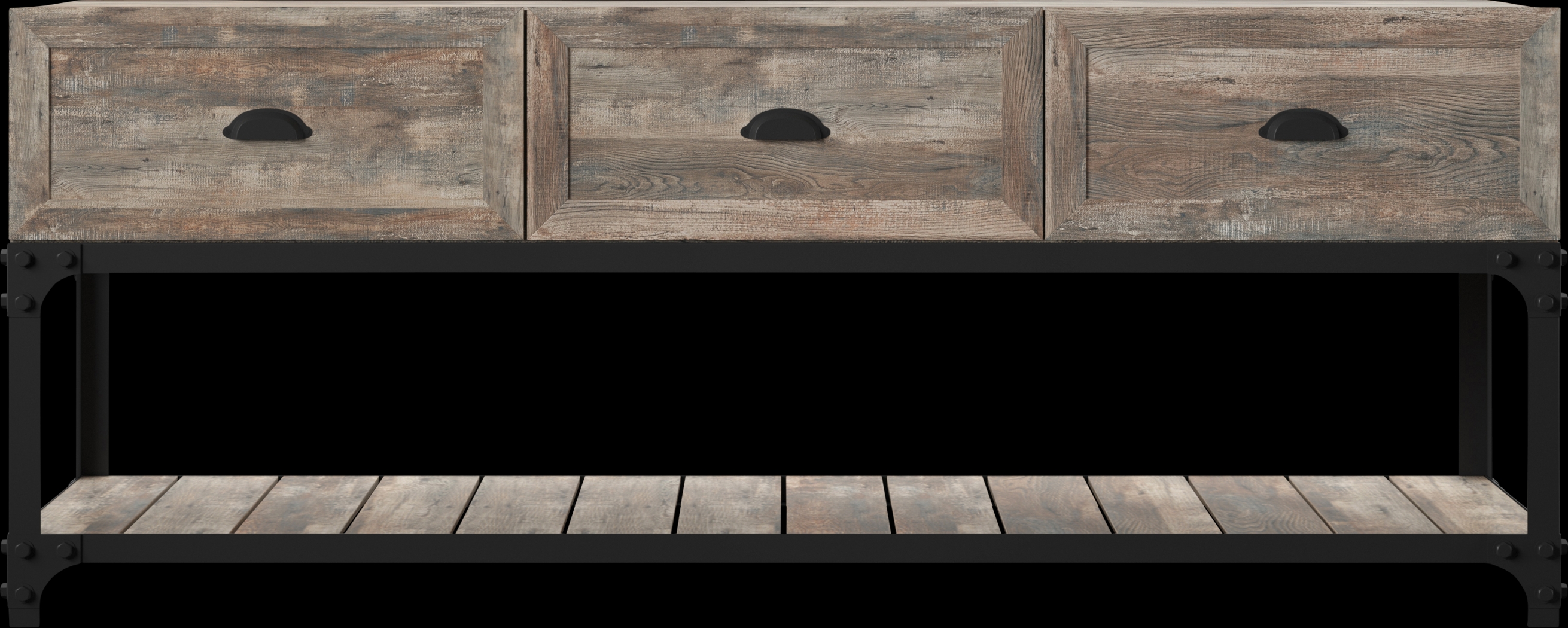 Shiaway Oak 60 in. Console - Thumbnail - Image 6
