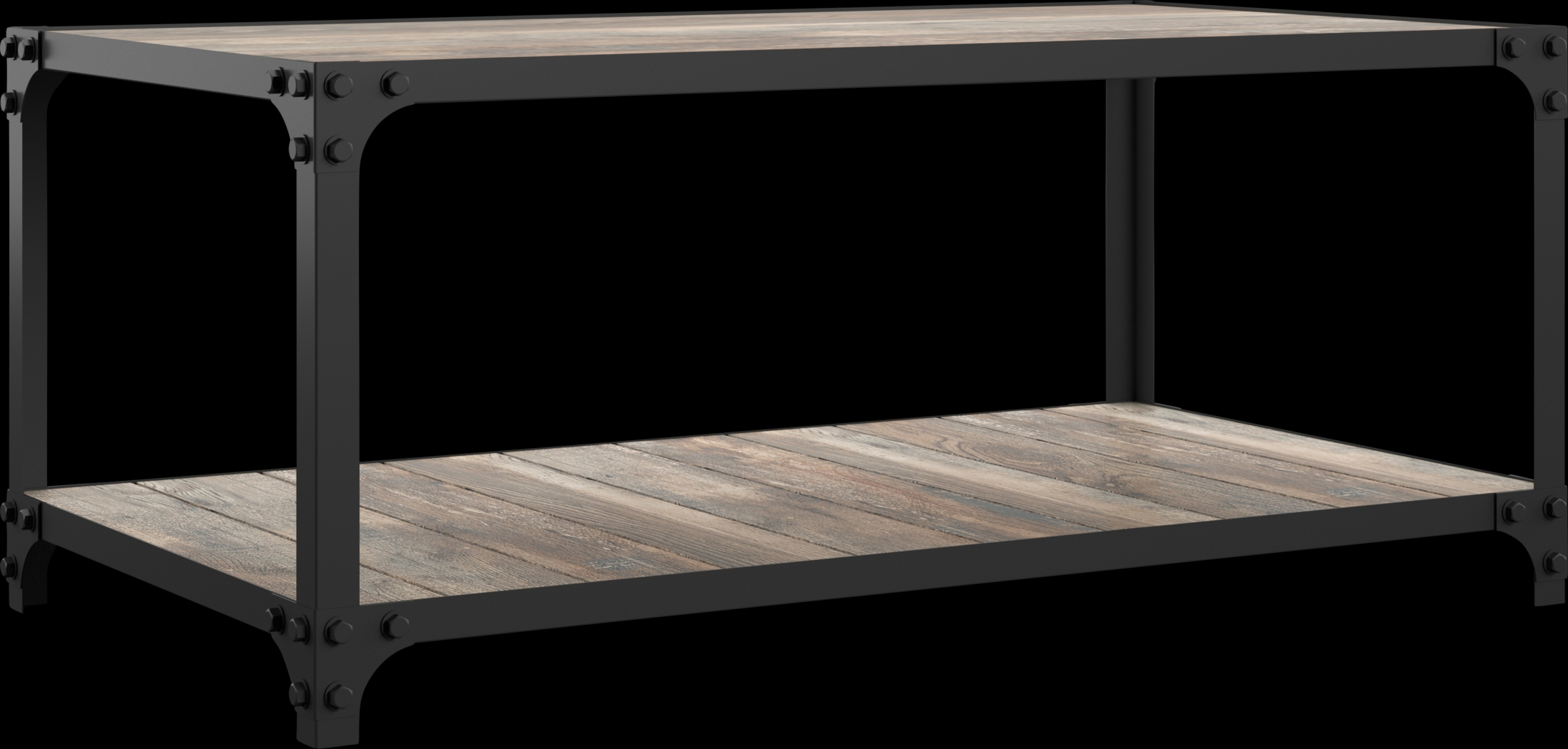 Shiaway Oak Cocktail Table - Thumbnail - Image 3