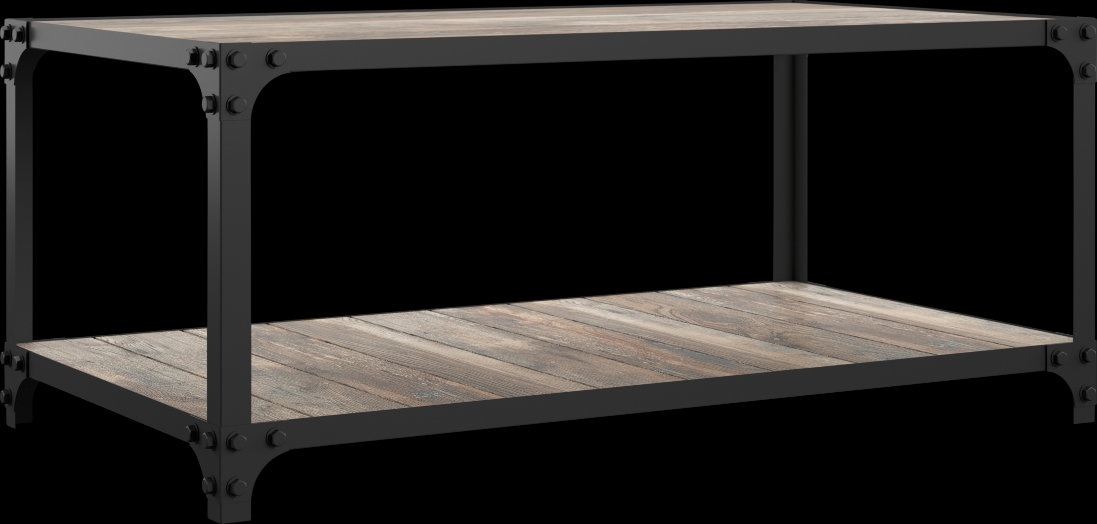 Shiaway Oak Cocktail Table - Thumbnail - Image 1