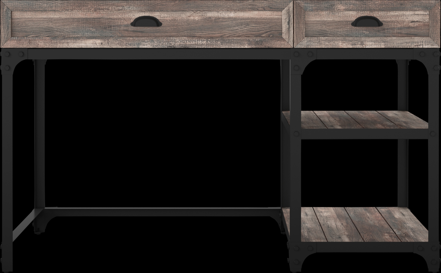 Shiaway Oak Desk - Thumbnail - Image 5