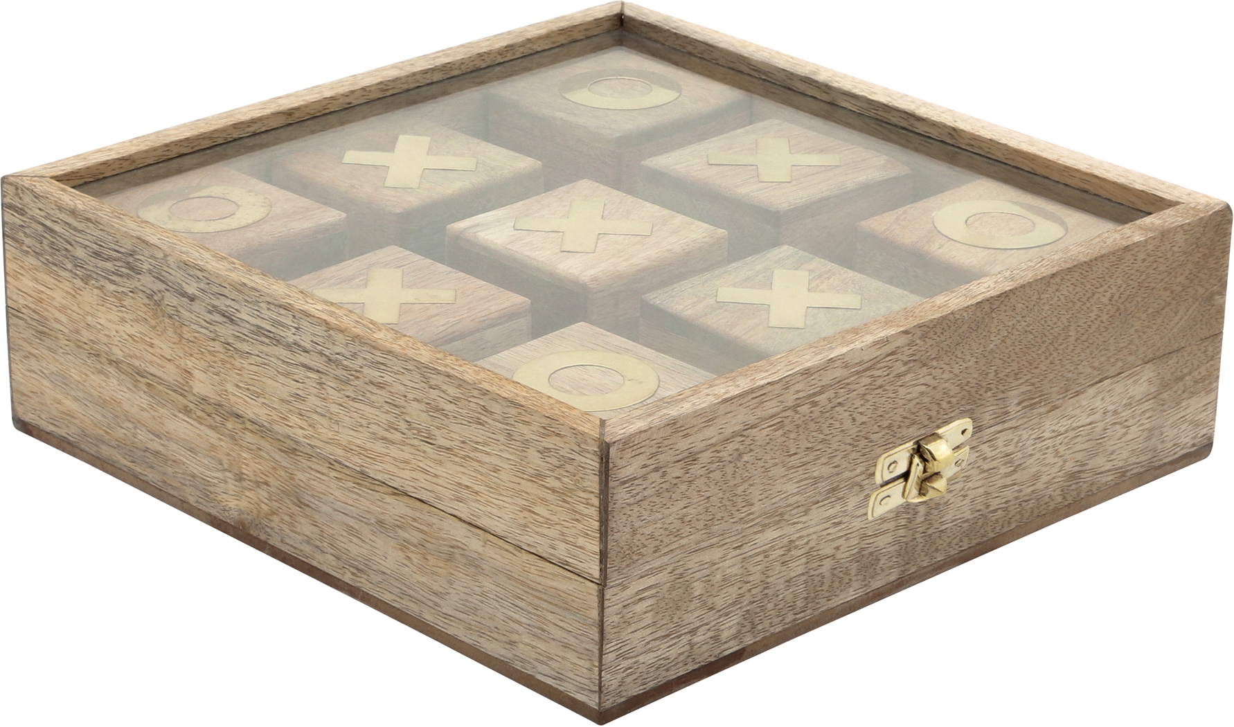 Shiland Brown Tic Tac Toe Game Set - Thumbnail - Image 3