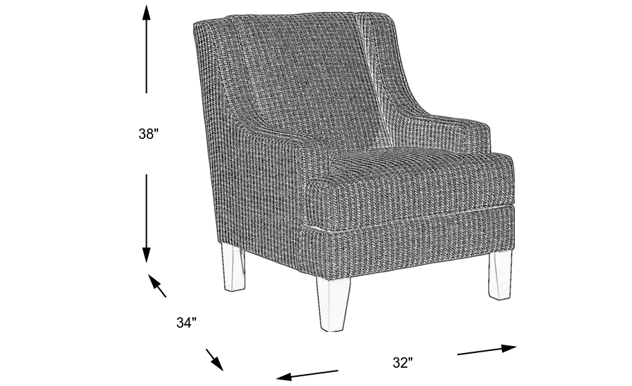 Dimension Image. Please refer to the Dimension Tab on this page for dimension details.