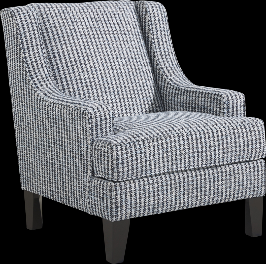 Shiloh Trail Indigo Accent Chair - Thumbnail - Image 1