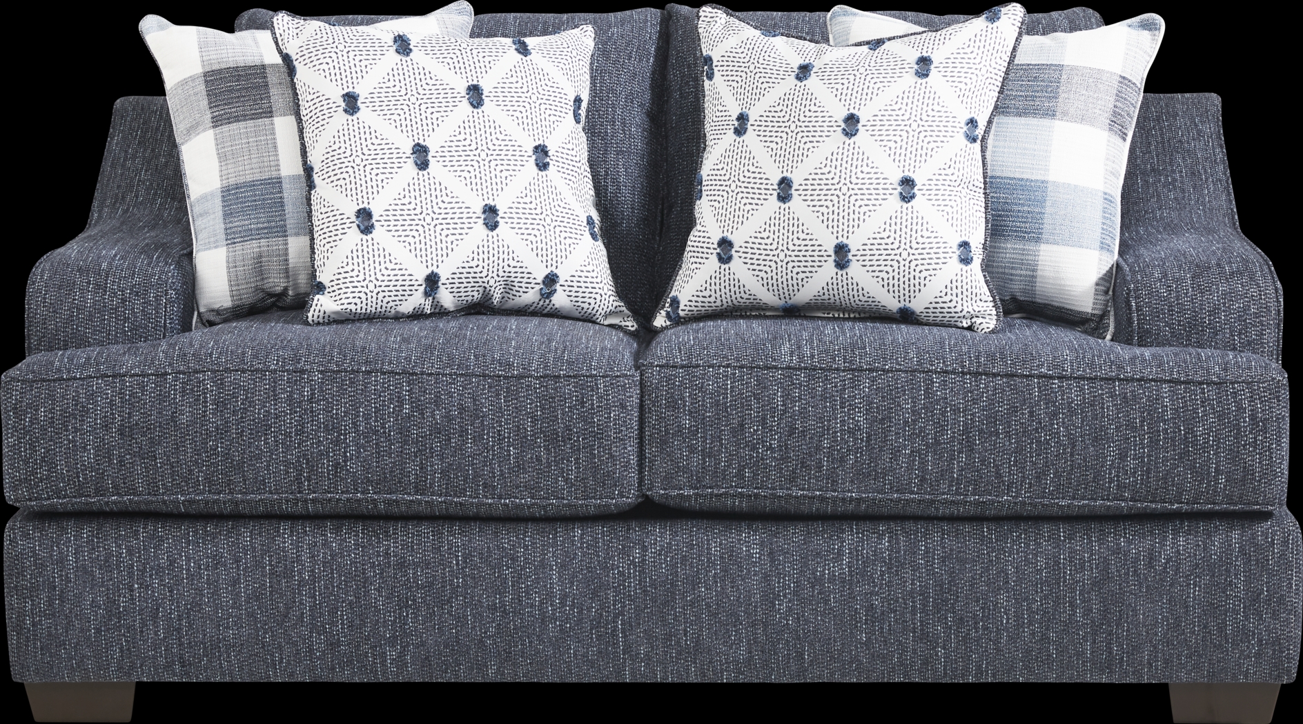 Shiloh Trail Indigo Loveseat - Thumbnail - Image 1