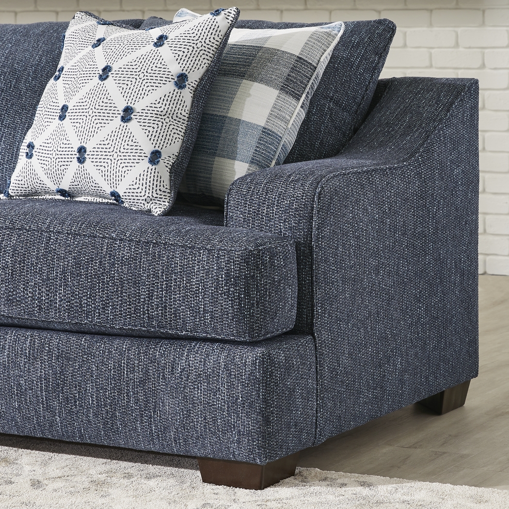 Shiloh Trail Indigo Sofa - Thumbnail - Image 2