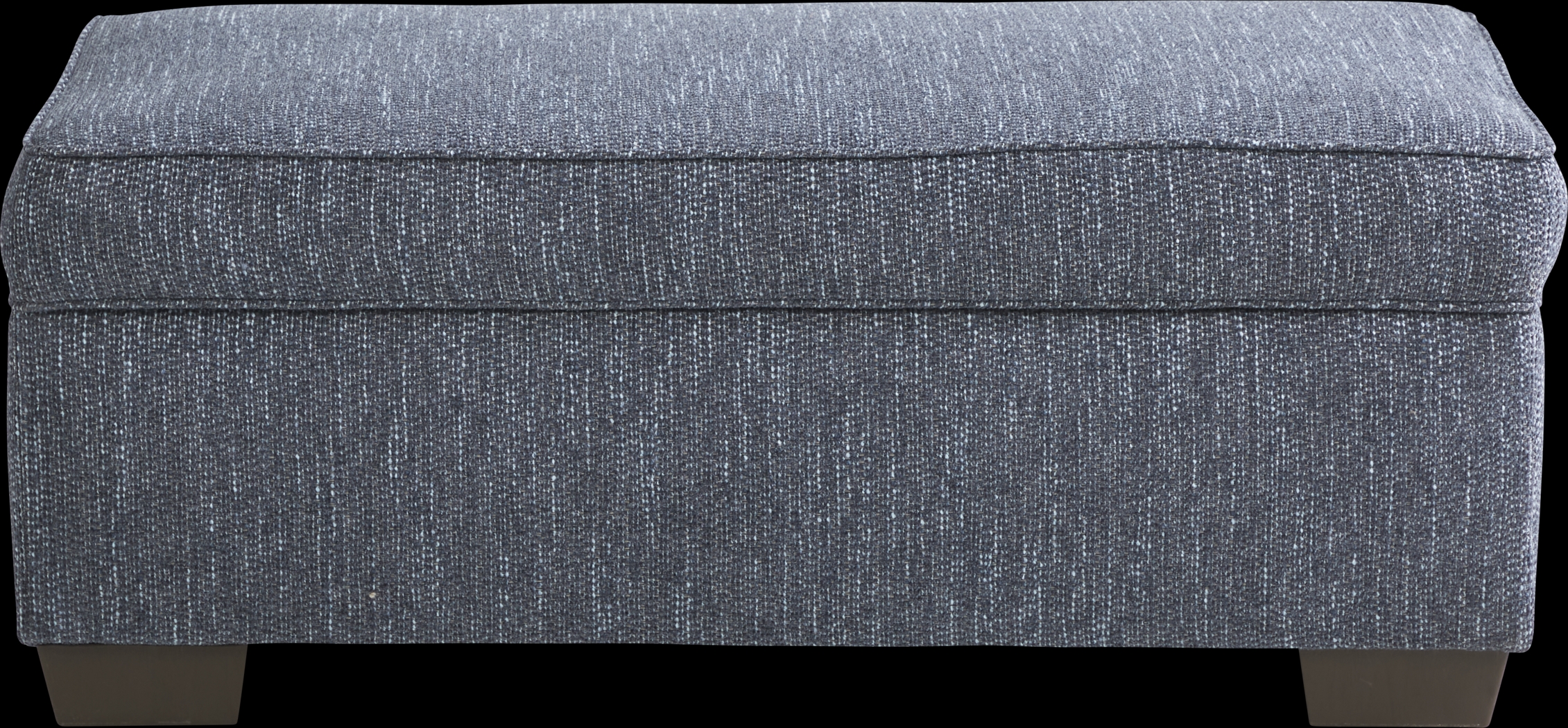 Shiloh Trail Indigo Storage Ottoman - Thumbnail - Image 2